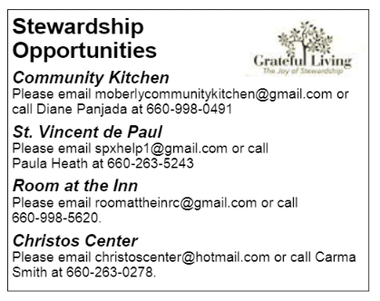 Stewardship Opportunities